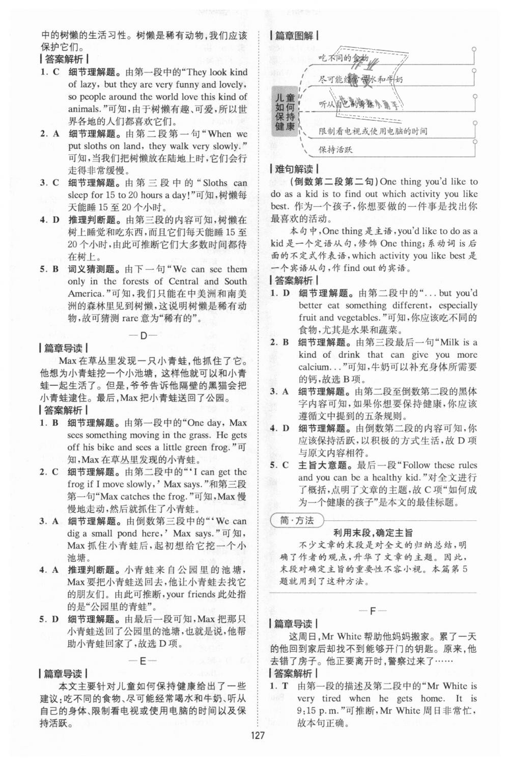 2018年星火英语Spark巅峰训练七年级完形填空与阅读理解175篇+35篇 第15页