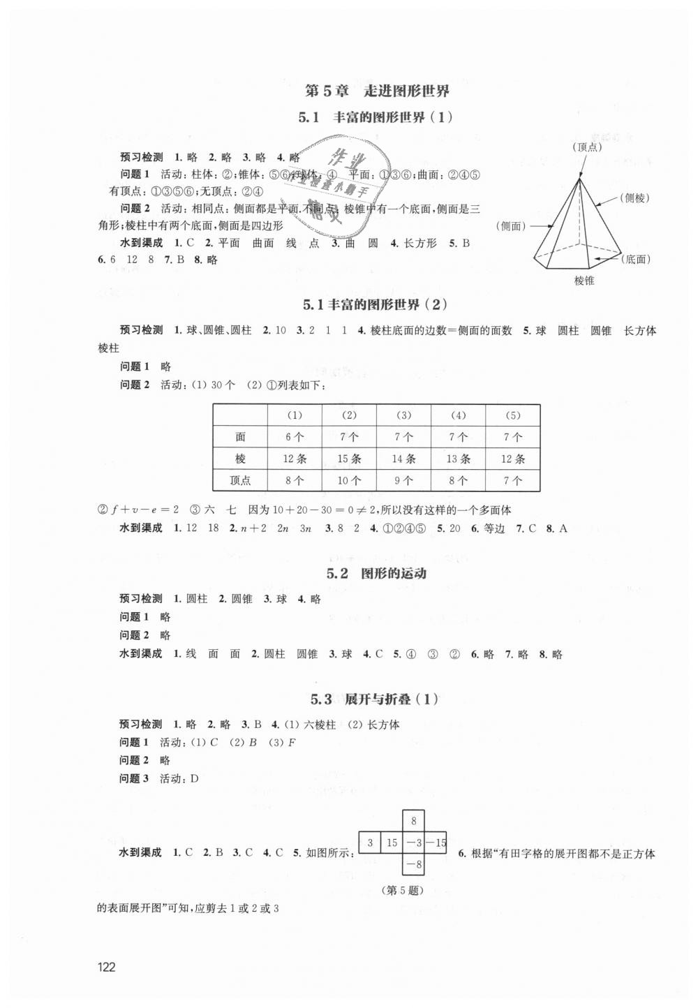 2018年鳳凰數(shù)字化導(dǎo)學(xué)稿七年級(jí)數(shù)學(xué)上冊(cè)蘇科版 第12頁