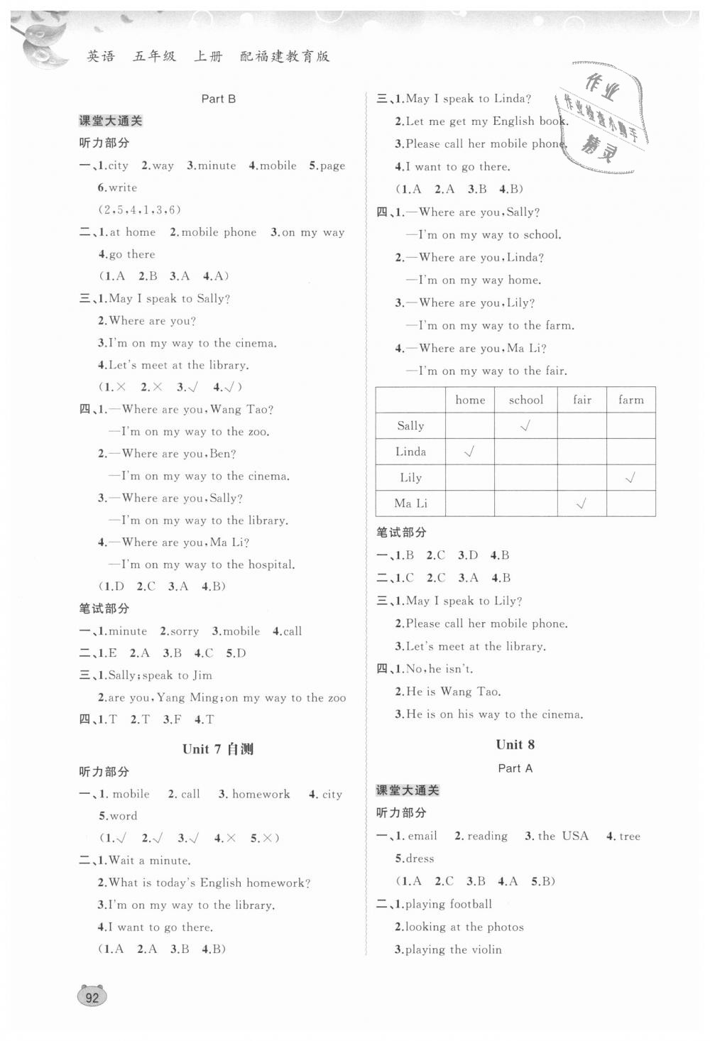 2018年新課程學(xué)習(xí)與測(cè)評(píng)同步學(xué)習(xí)五年級(jí)英語(yǔ)上冊(cè)福建教育版 第10頁(yè)