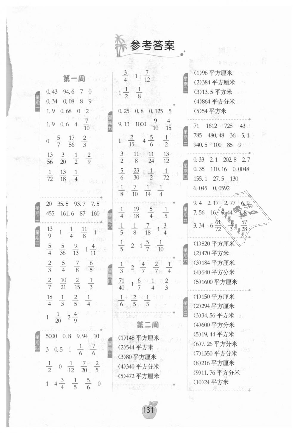 2018年小學(xué)數(shù)學(xué)計(jì)算高手六年級(jí)上冊(cè)雙色版江蘇版 第1頁(yè)