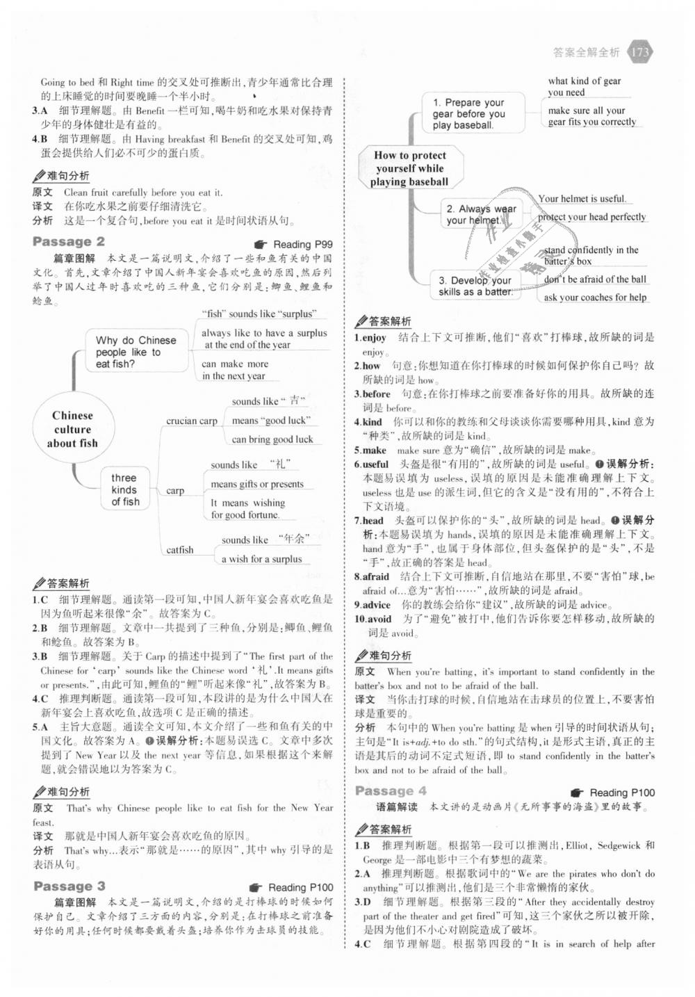 2018年53English八年級英語完形填空與閱讀理解150加50篇 第39頁