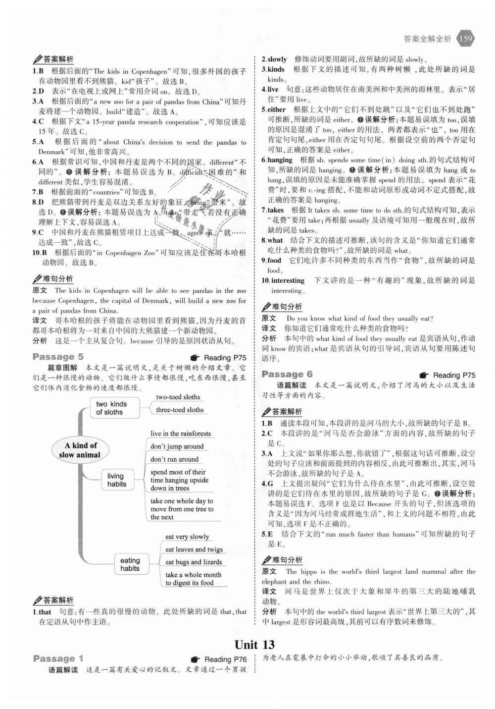 2018年53English八年級英語完形填空與閱讀理解150加50篇 第25頁