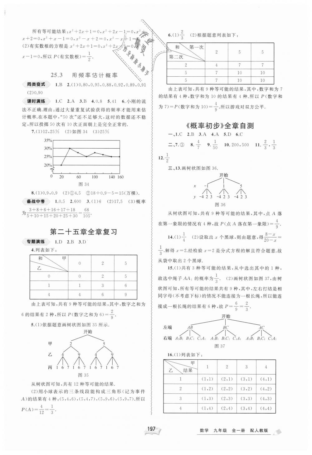 2018年新課程學習與測評同步學習九年級數(shù)學全一冊人教版 第13頁