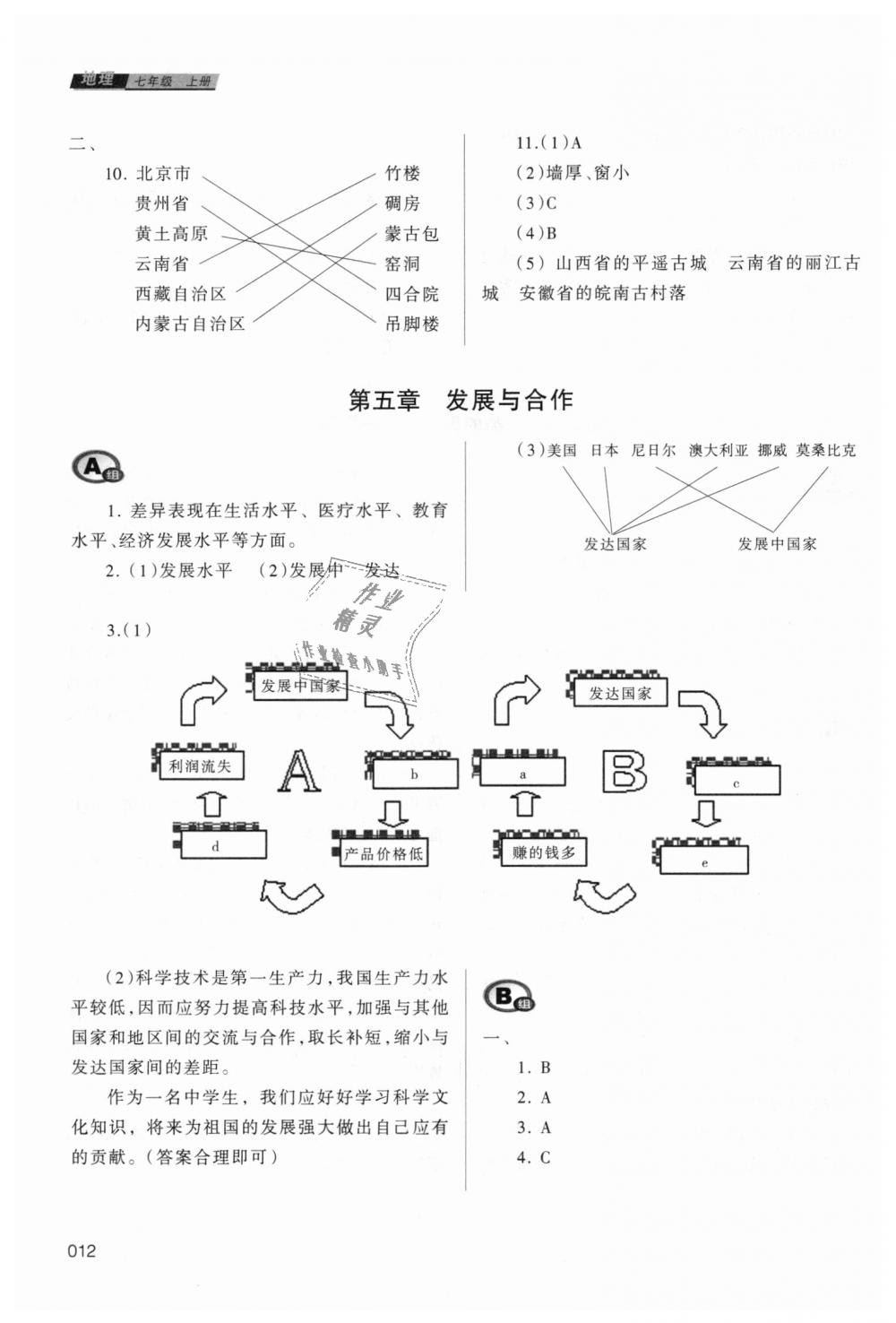 2018年學(xué)習(xí)質(zhì)量監(jiān)測七年級(jí)地理上冊(cè)人教版 第12頁