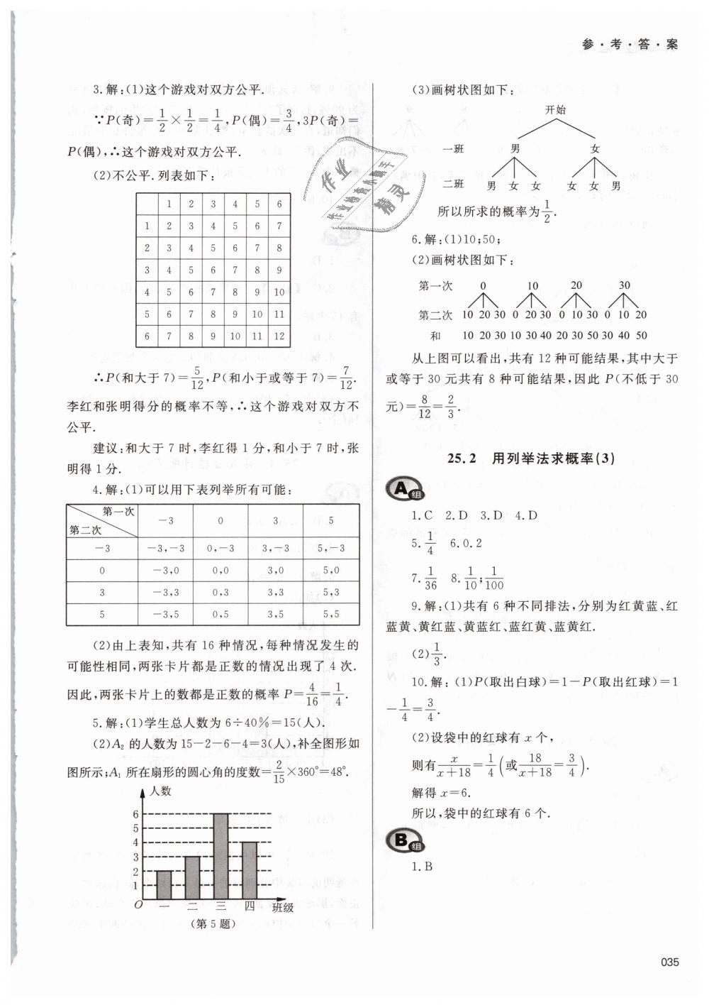 2018年學(xué)習(xí)質(zhì)量監(jiān)測(cè)九年級(jí)數(shù)學(xué)上冊(cè)人教版 第35頁(yè)