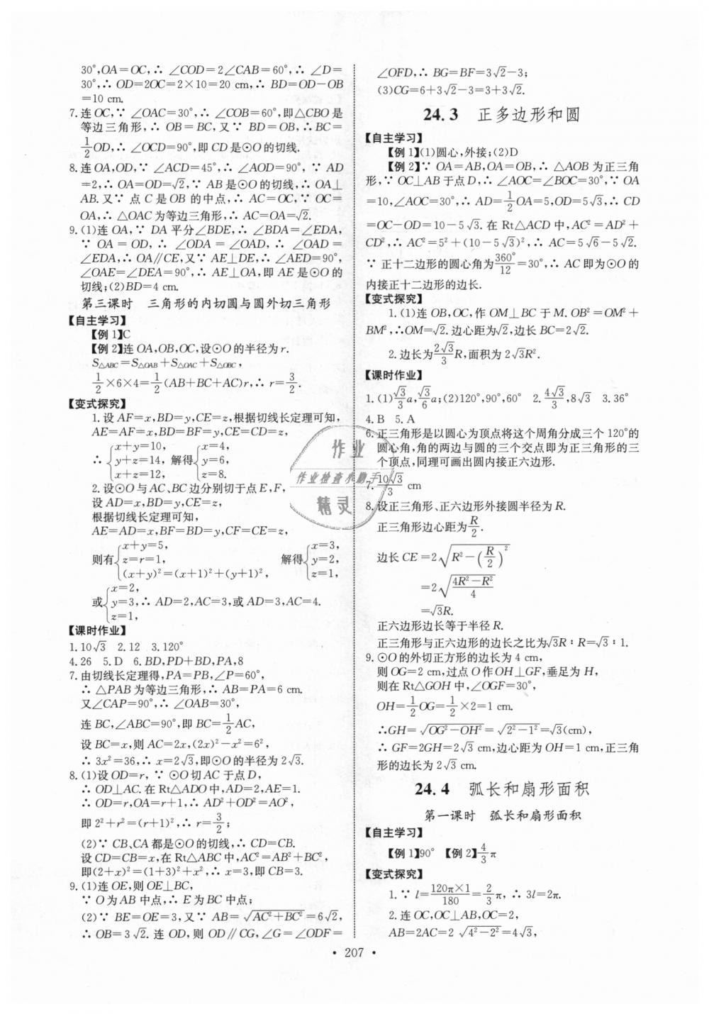 2018年长江全能学案同步练习册九年级数学全一册人教版 第13页