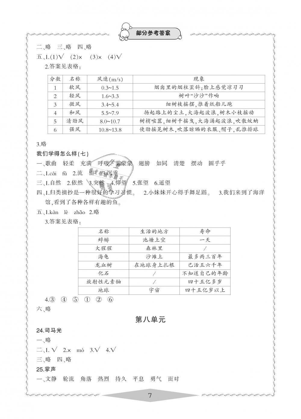 2018年新課標(biāo)學(xué)習(xí)方法指導(dǎo)叢書三年級(jí)語文上冊(cè)人教版 第7頁