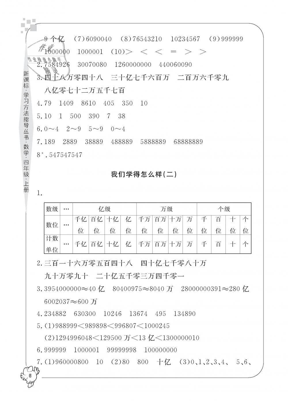 2018年新課標(biāo)學(xué)習(xí)方法指導(dǎo)叢書(shū)四年級(jí)數(shù)學(xué)上冊(cè)人教版 第6頁(yè)