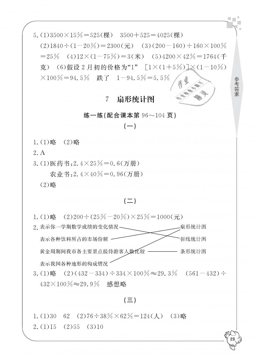 2018年新課標(biāo)學(xué)習(xí)方法指導(dǎo)叢書六年級數(shù)學(xué)上冊人教版 第29頁