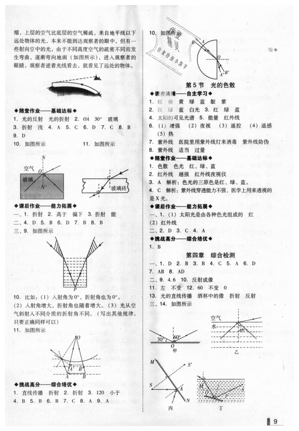 2018年遼寧作業(yè)分層培優(yōu)學(xué)案八年級物理上冊人教版沈陽專版 第9頁