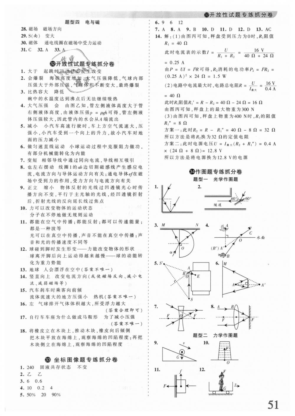 2018年王朝霞河南中考中考真題精編物理 第51頁