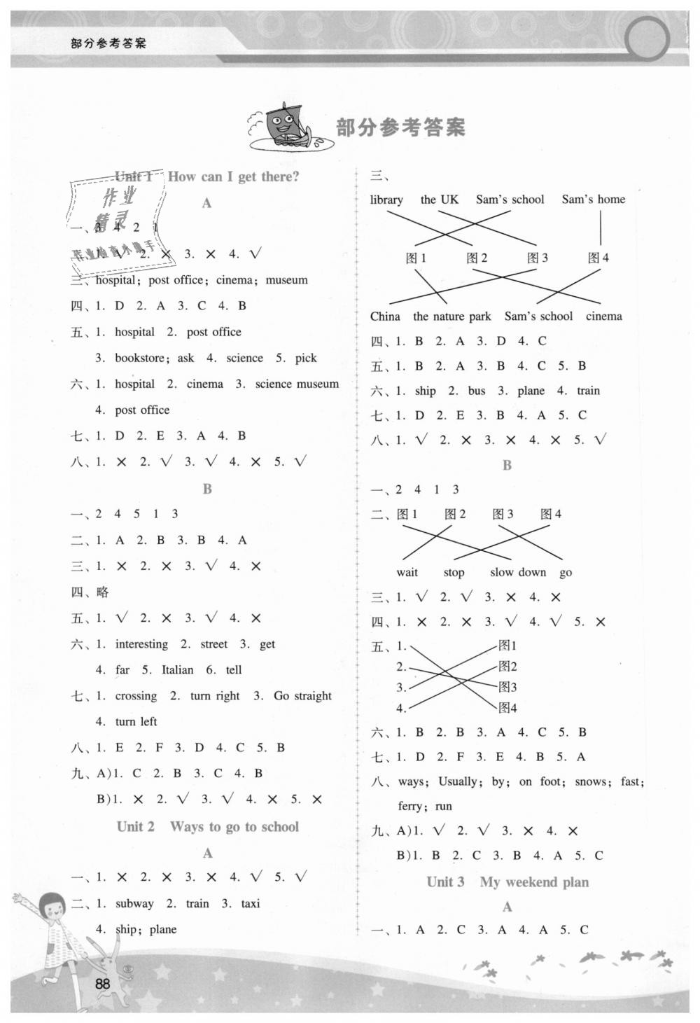 2018年自主與互動(dòng)學(xué)習(xí)新課程學(xué)習(xí)輔導(dǎo)六年級(jí)英語上冊(cè)人教PEP版 第1頁