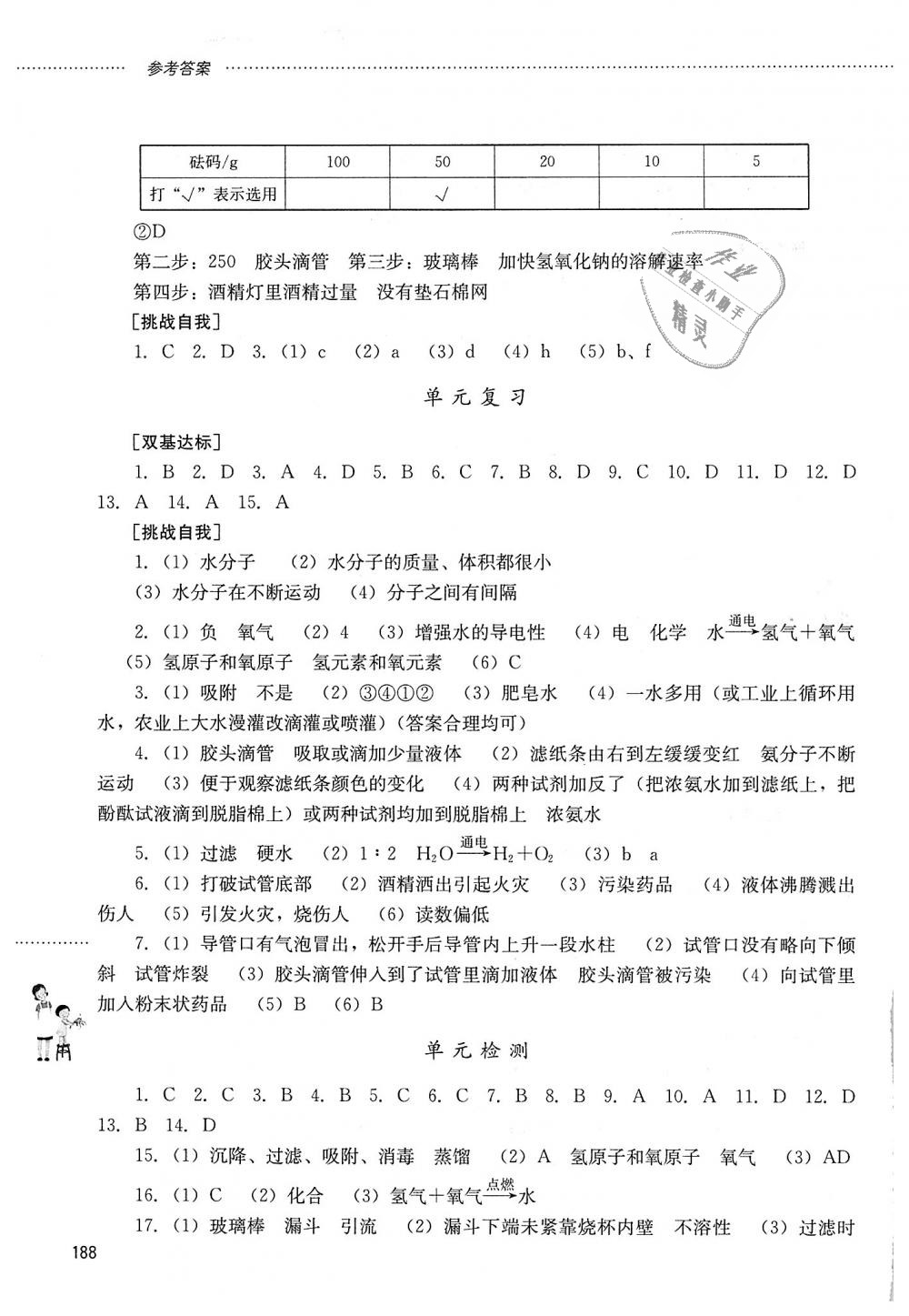 2018年同步訓練八年級化學全一冊魯教版五四制山東文藝出版社 第5頁