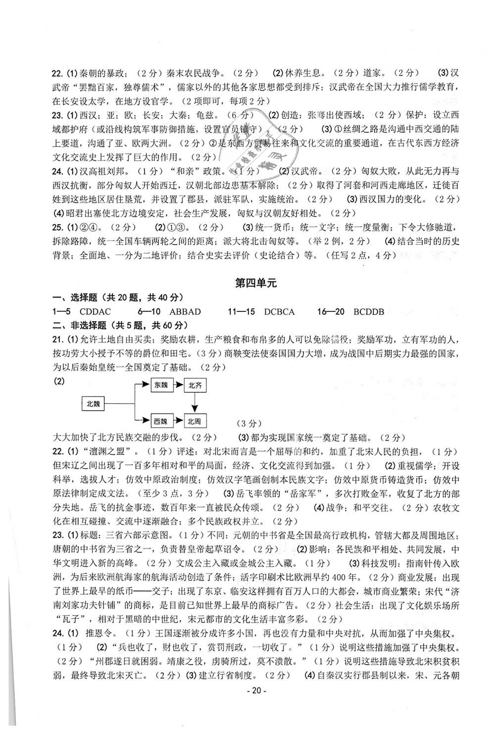 2018年練習(xí)精編八年級歷史與社會道德與法治上冊 第20頁