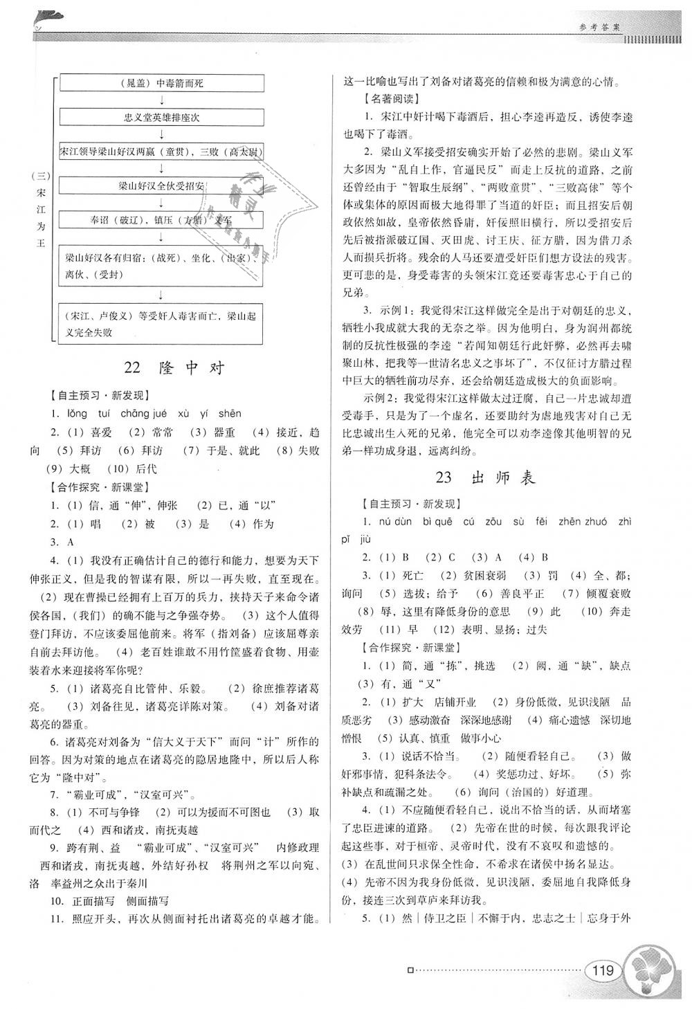 2018年南方新课堂金牌学案九年级语文上册人教版 第17页