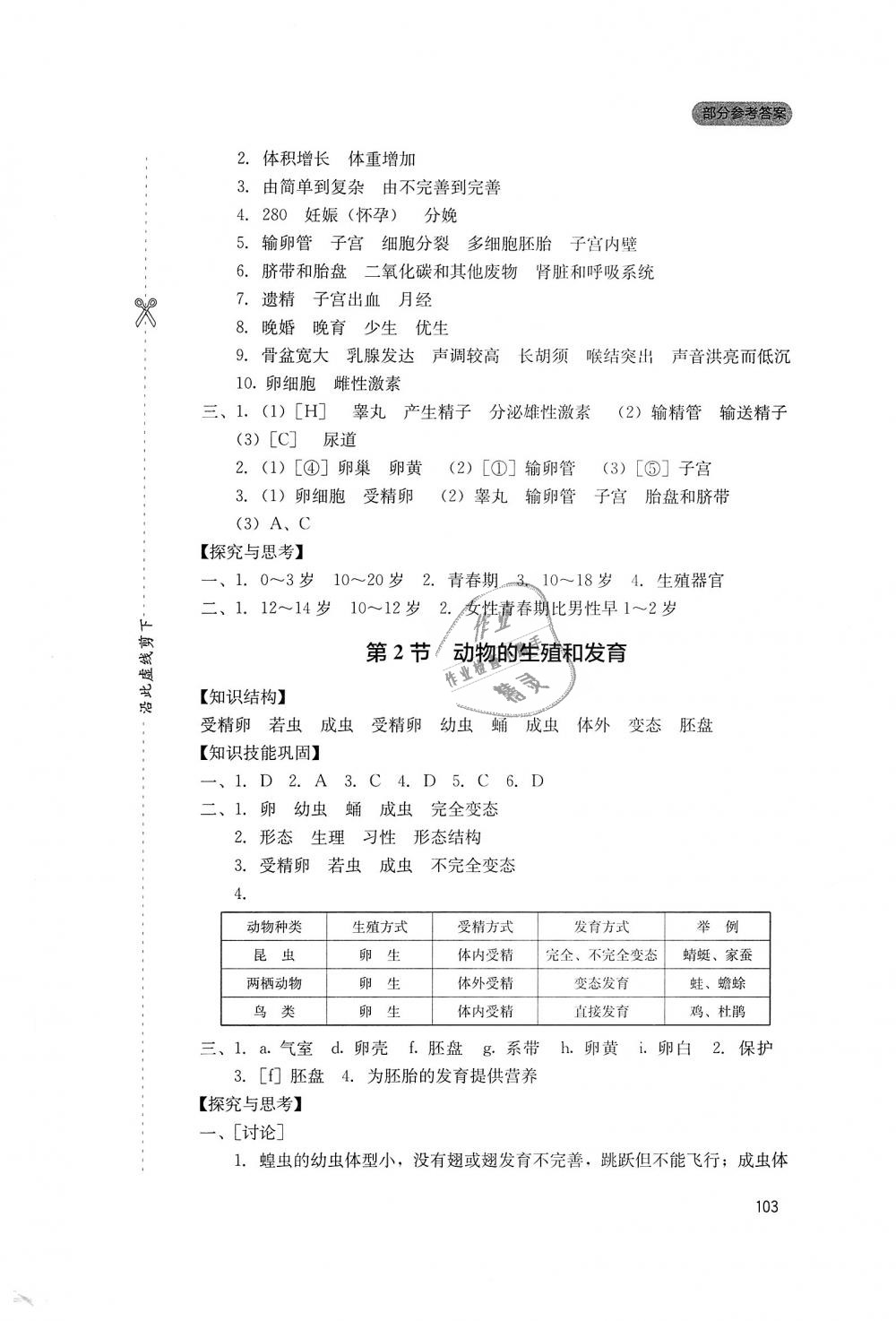 2018年新課程實踐與探究叢書八年級生物上冊北師大版 第9頁