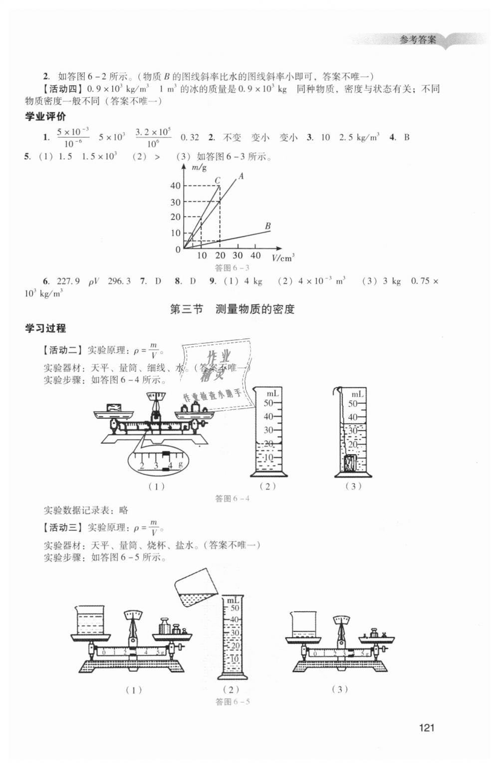 2018年陽光學(xué)業(yè)評價八年級物理上冊人教版 第18頁