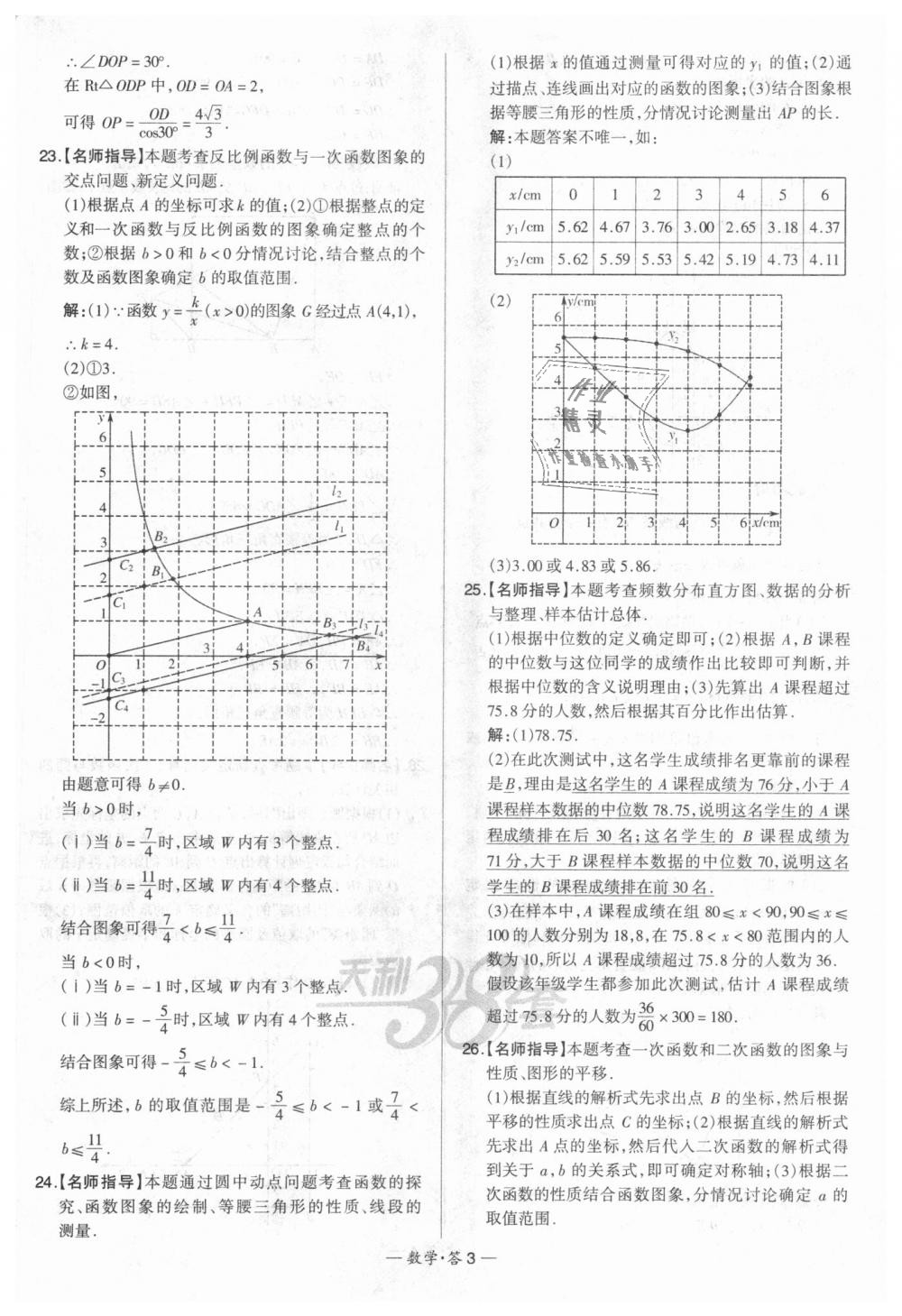 2018年天利38套新課標(biāo)全國(guó)中考試題精選數(shù)學(xué) 第3頁