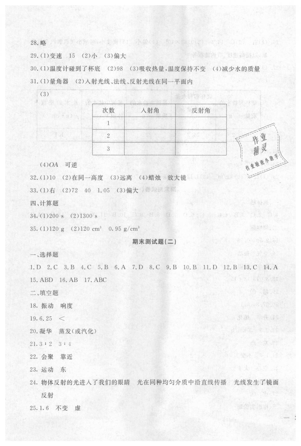 2018年績(jī)優(yōu)課堂高效提升滿(mǎn)分備考八年級(jí)物理上冊(cè)人教版 第25頁(yè)