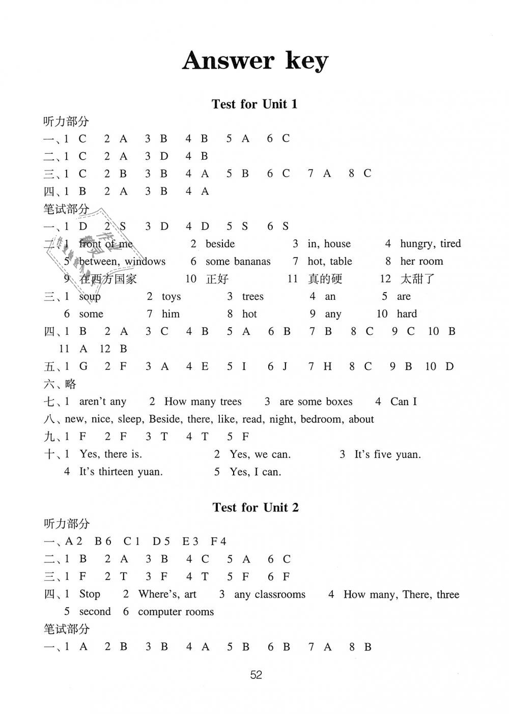 2018年課課練小學(xué)英語強(qiáng)化練習(xí)五年級(jí)上冊(cè)譯林版 第12頁