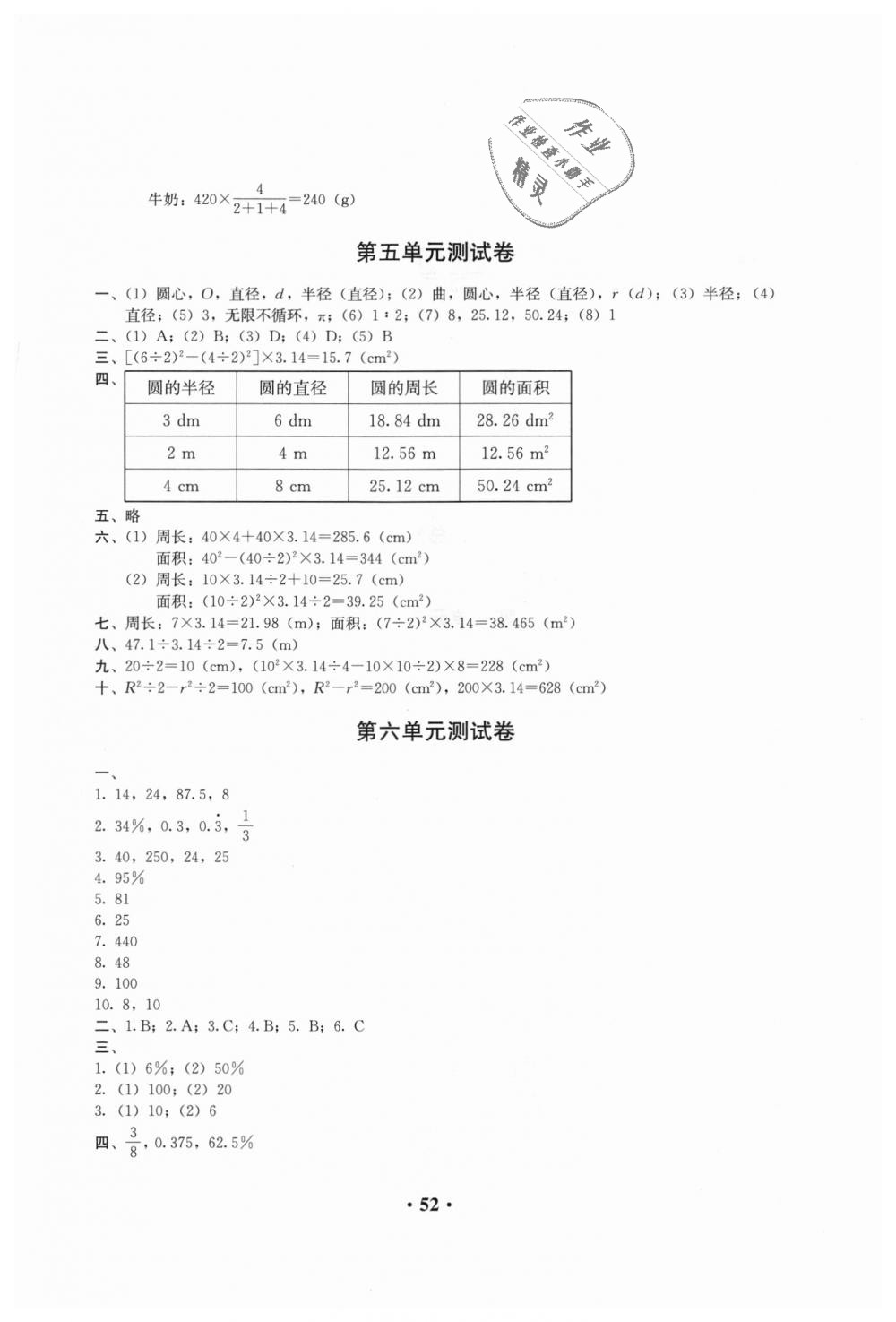 2018年人教金學(xué)典同步解析與測(cè)評(píng)六年級(jí)數(shù)學(xué)上冊(cè)人教版 第8頁(yè)