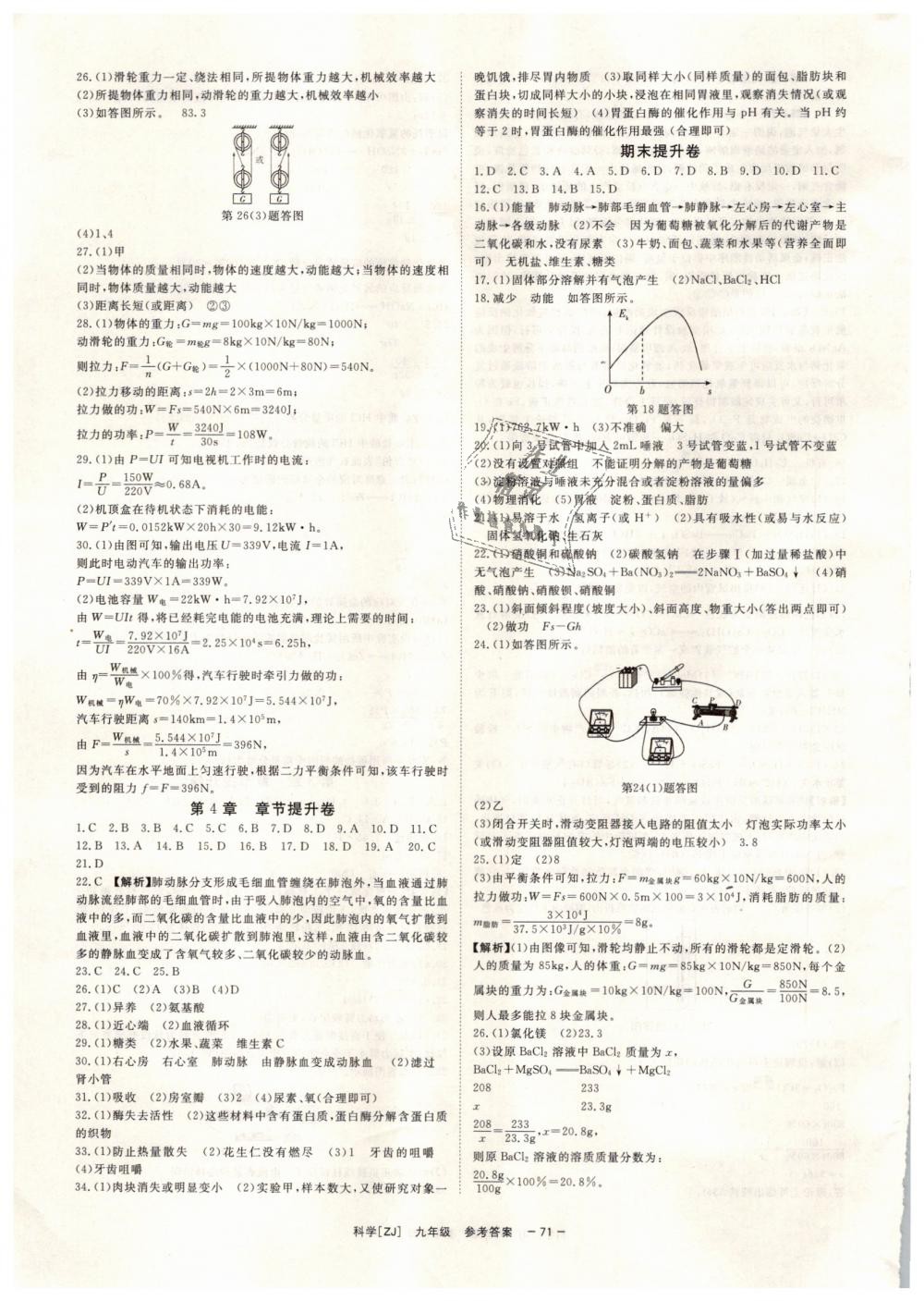 2018年全效學(xué)習(xí)九年級(jí)科學(xué)全一冊(cè)浙教版創(chuàng)新版 第19頁