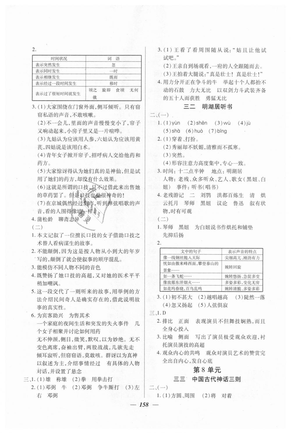 2018年金牌教练七年级语文上册沪教版 第14页