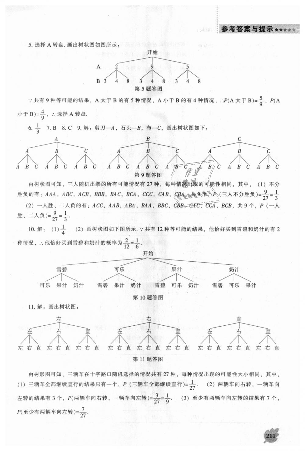 2018年新課程數(shù)學(xué)能力培養(yǎng)九年級(jí)上冊人教版 第17頁