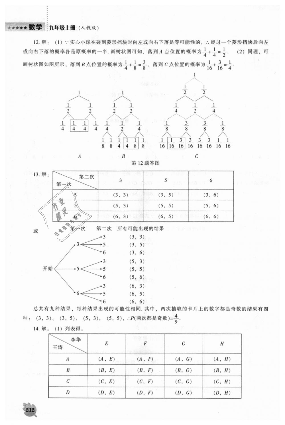 2018年新課程數(shù)學(xué)能力培養(yǎng)九年級上冊人教版 第18頁