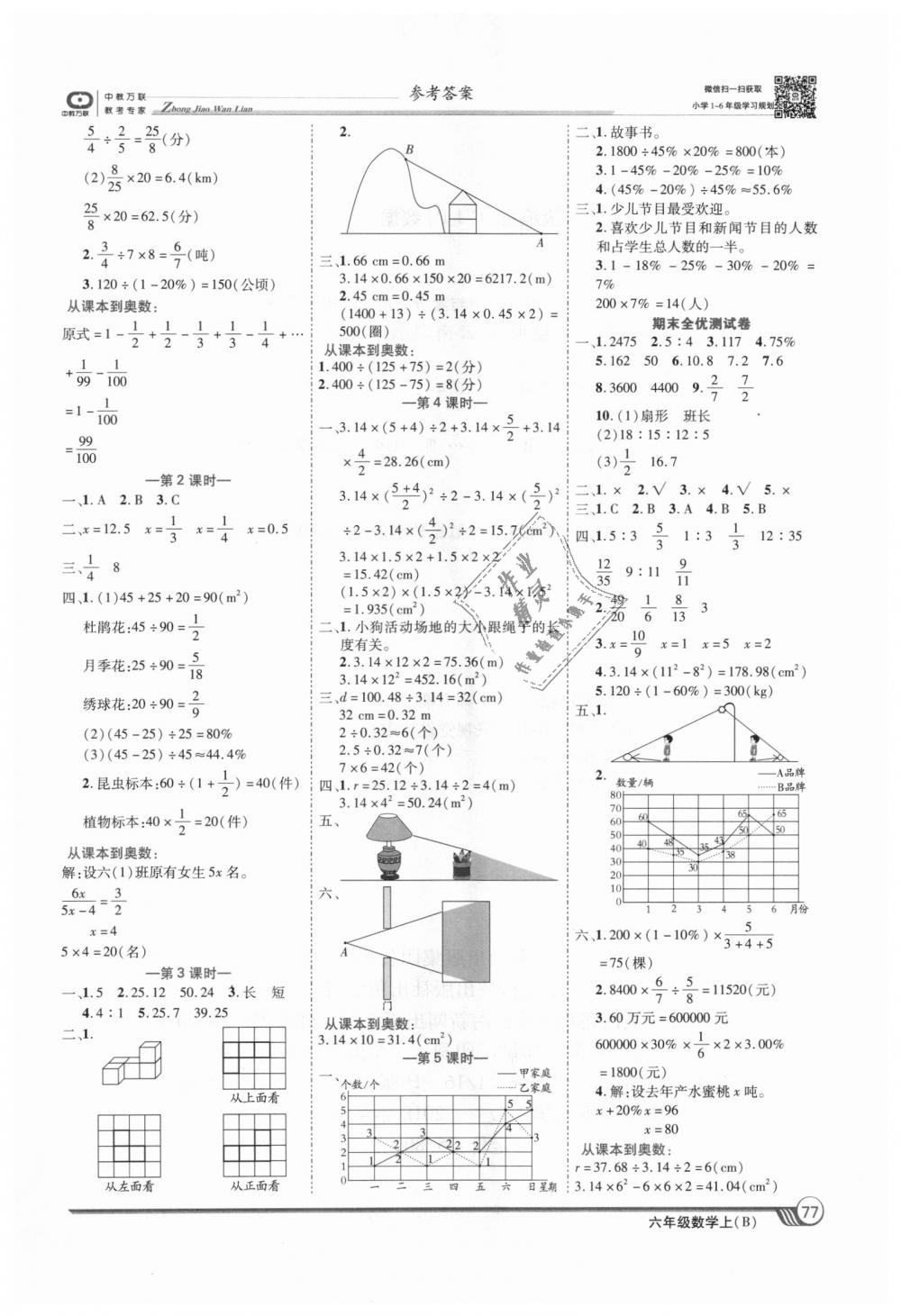 2018年全優(yōu)課堂考點(diǎn)集訓(xùn)與滿分備考六年級(jí)數(shù)學(xué)上冊(cè)北師大版 第7頁(yè)