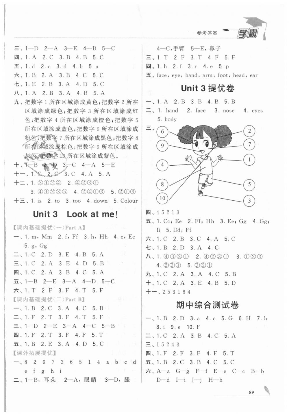 2018年經(jīng)綸學(xué)典學(xué)霸三年級(jí)英語上冊(cè)人教版 第2頁