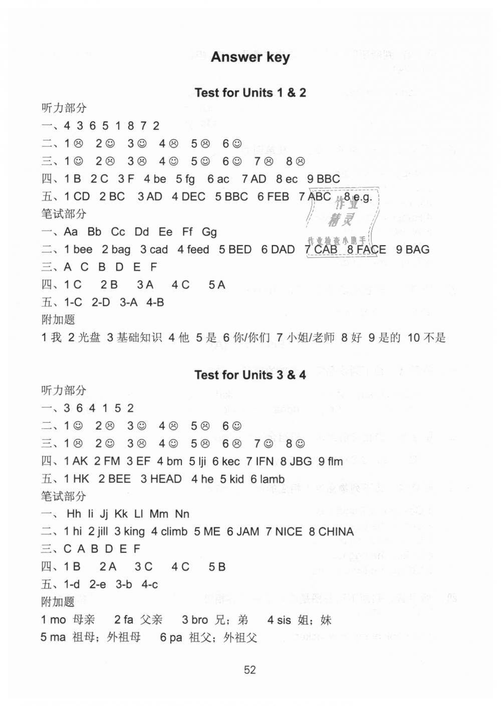 2018年课课练小学英语检测卷三年级上册译林版 第1页