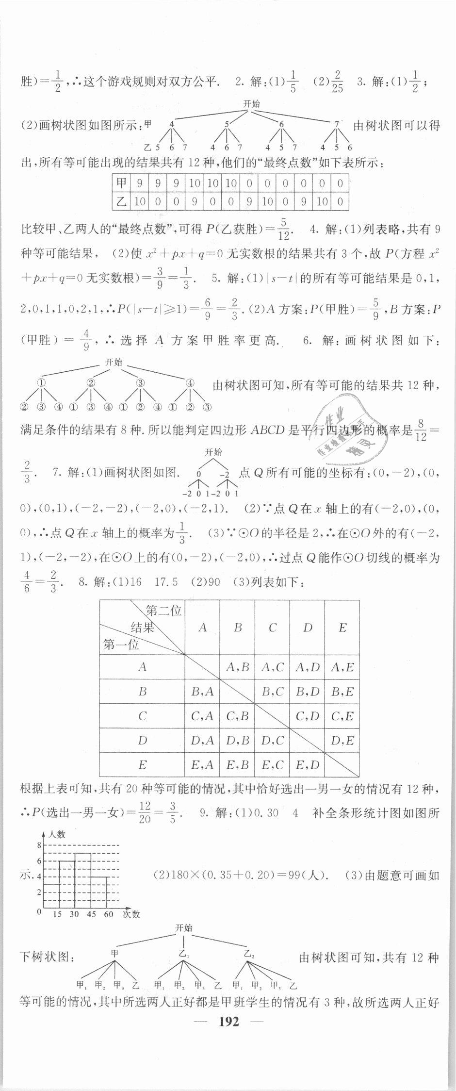 2018年名校课堂内外九年级数学上册人教版 第35页