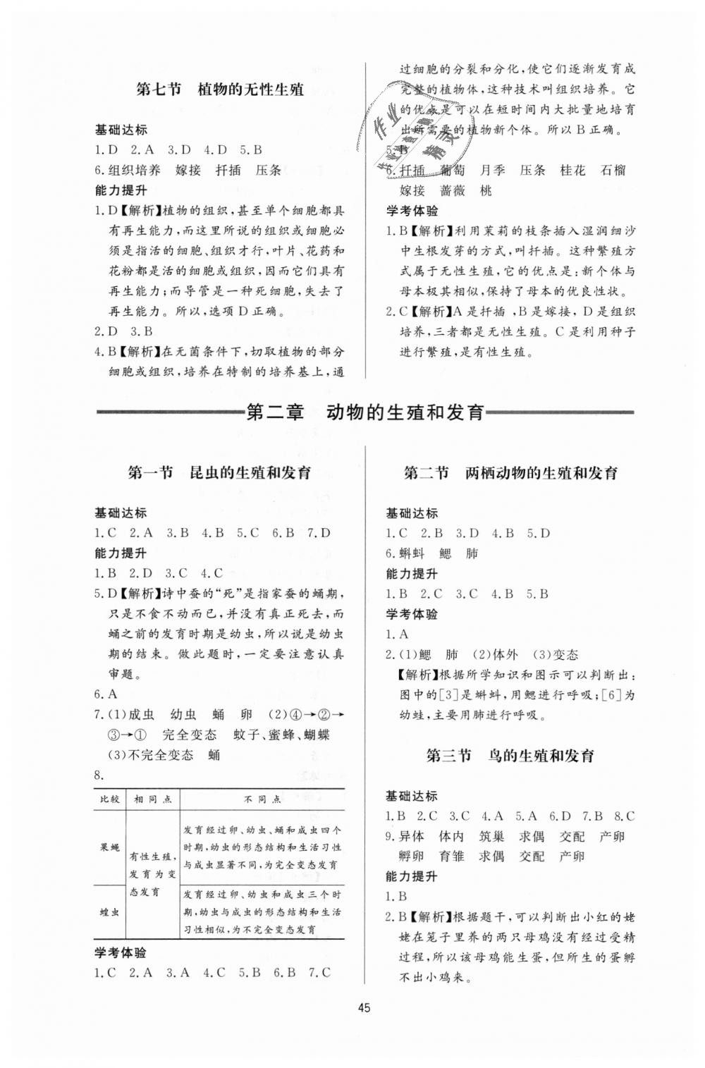 2018年新課程學(xué)習(xí)與檢測八年級生物學(xué)上冊人教版 第5頁