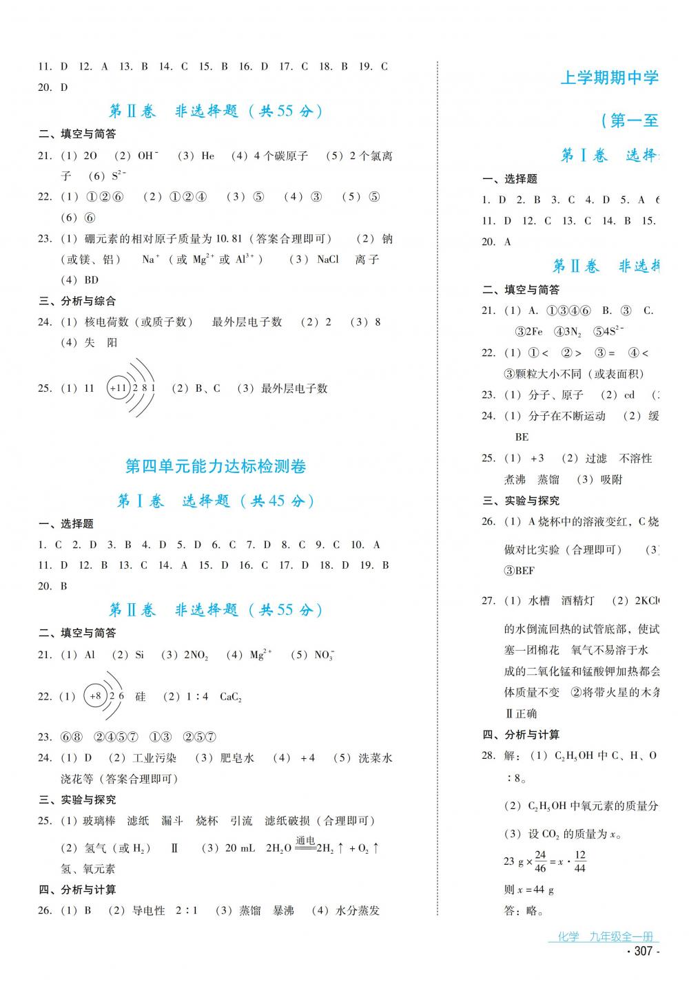 2018秋云南省標(biāo)準(zhǔn)教輔優(yōu)佳學(xué)案化學(xué)九年級全一冊人教版 第39頁