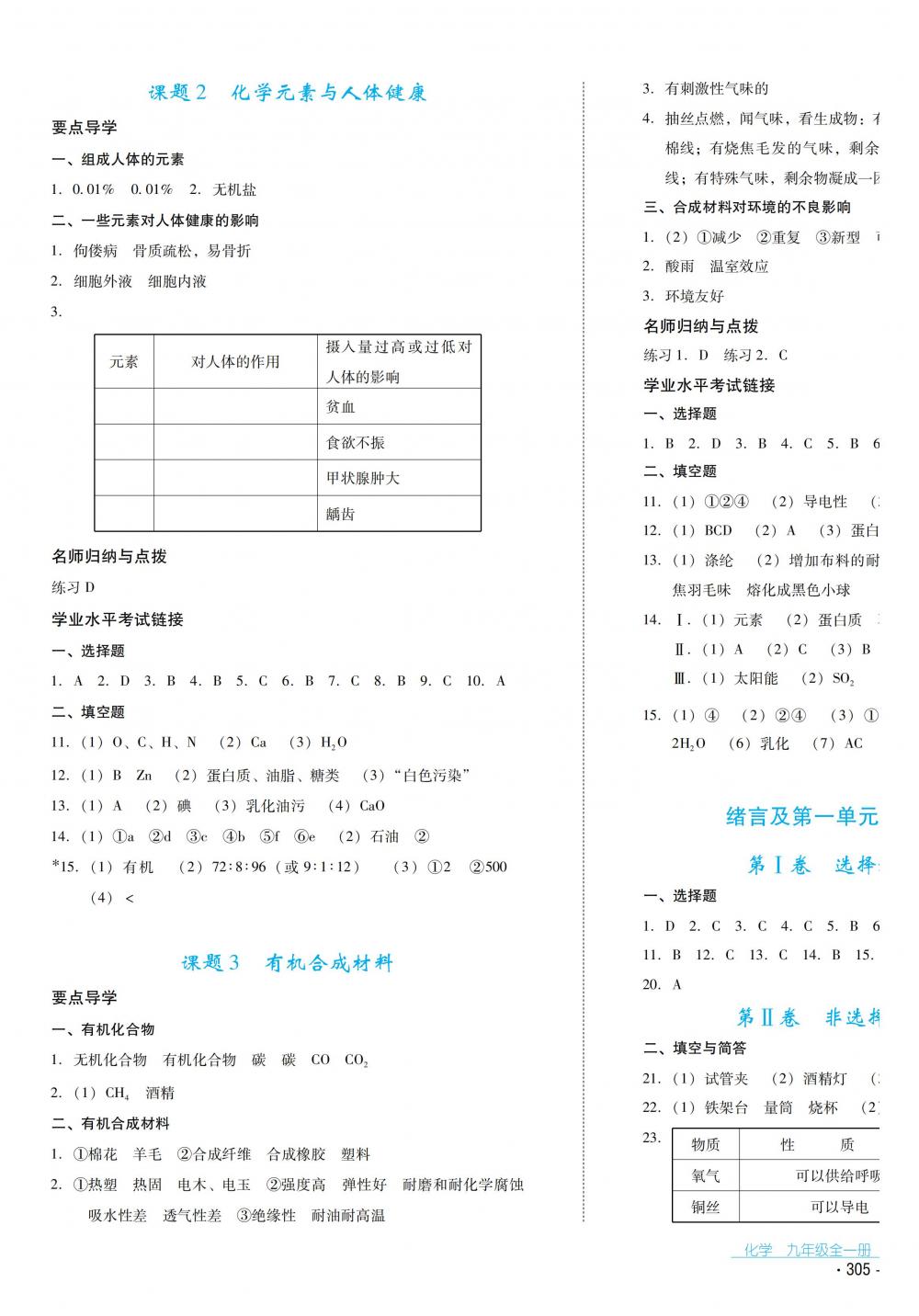 2018秋云南省標(biāo)準(zhǔn)教輔優(yōu)佳學(xué)案化學(xué)九年級(jí)全一冊(cè)人教版 第37頁(yè)