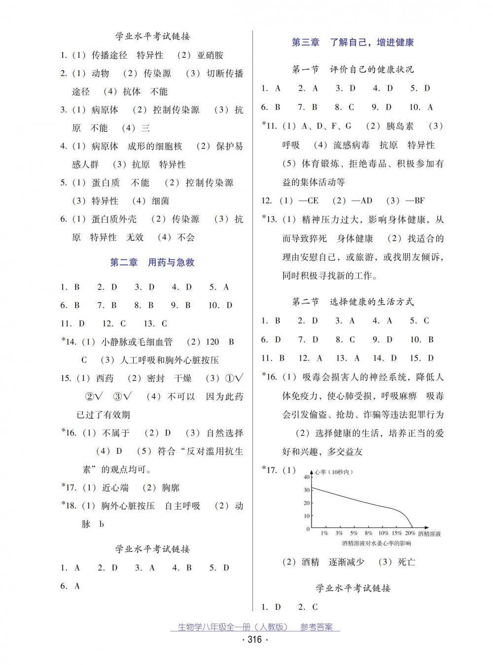 2018秋云南省標(biāo)準(zhǔn)教輔優(yōu)佳學(xué)案生物學(xué)八年級(jí)全一冊(cè)_答案人教版 第12頁(yè)