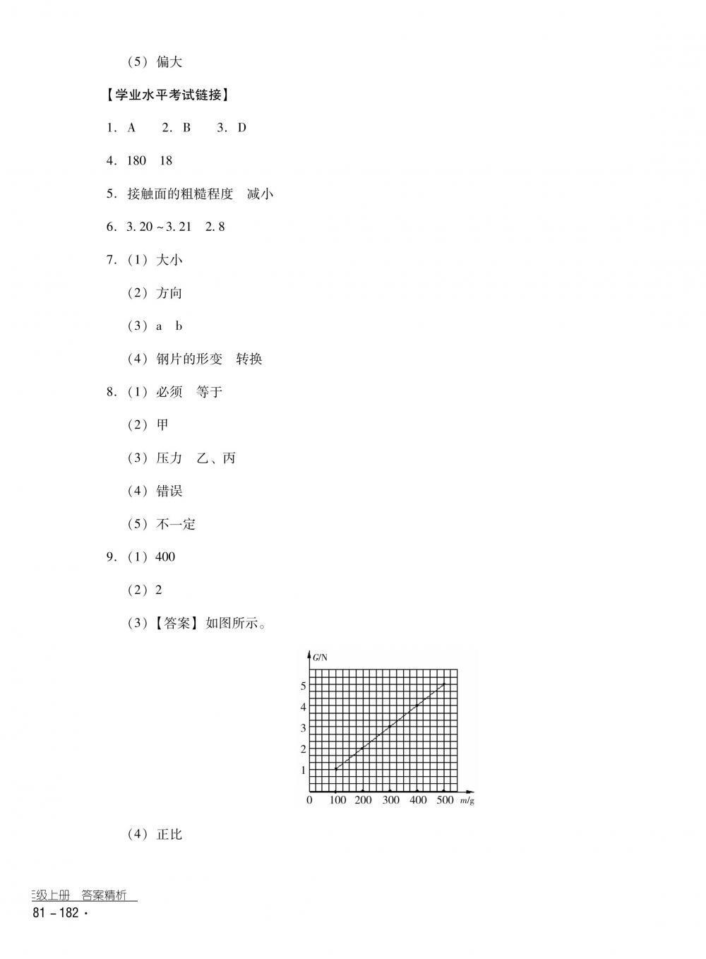 2018秋云南省标准教辅优佳学案物理八年级上册沪科版 第42页