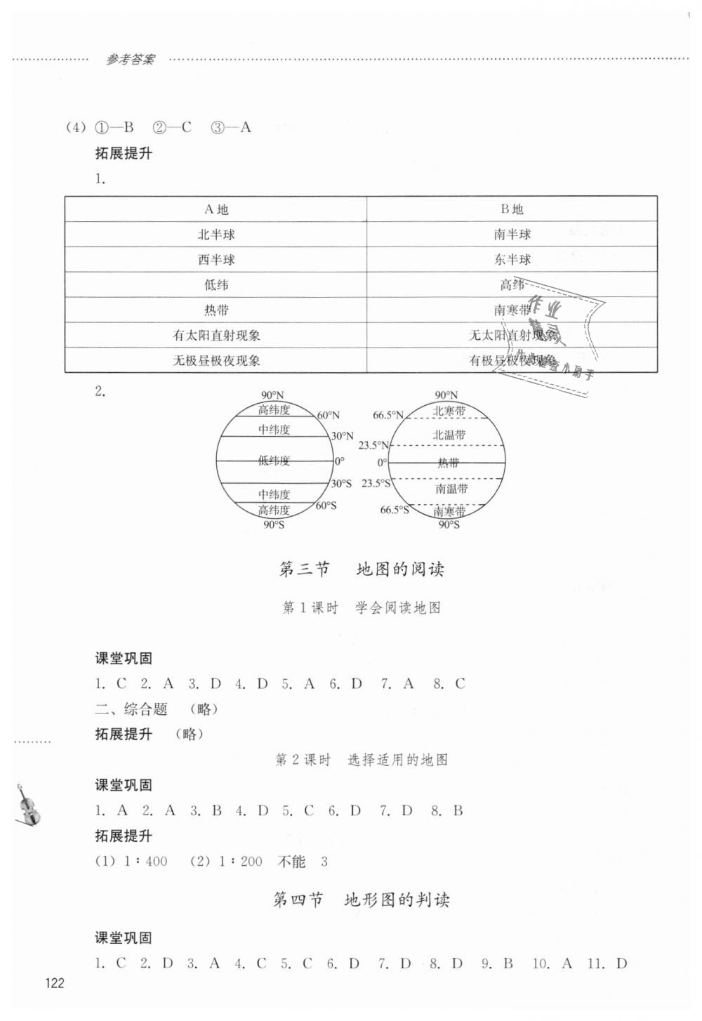 2018年同步訓(xùn)練六年級(jí)地理上冊(cè)魯教版五四制山東文藝出版社 第4頁(yè)