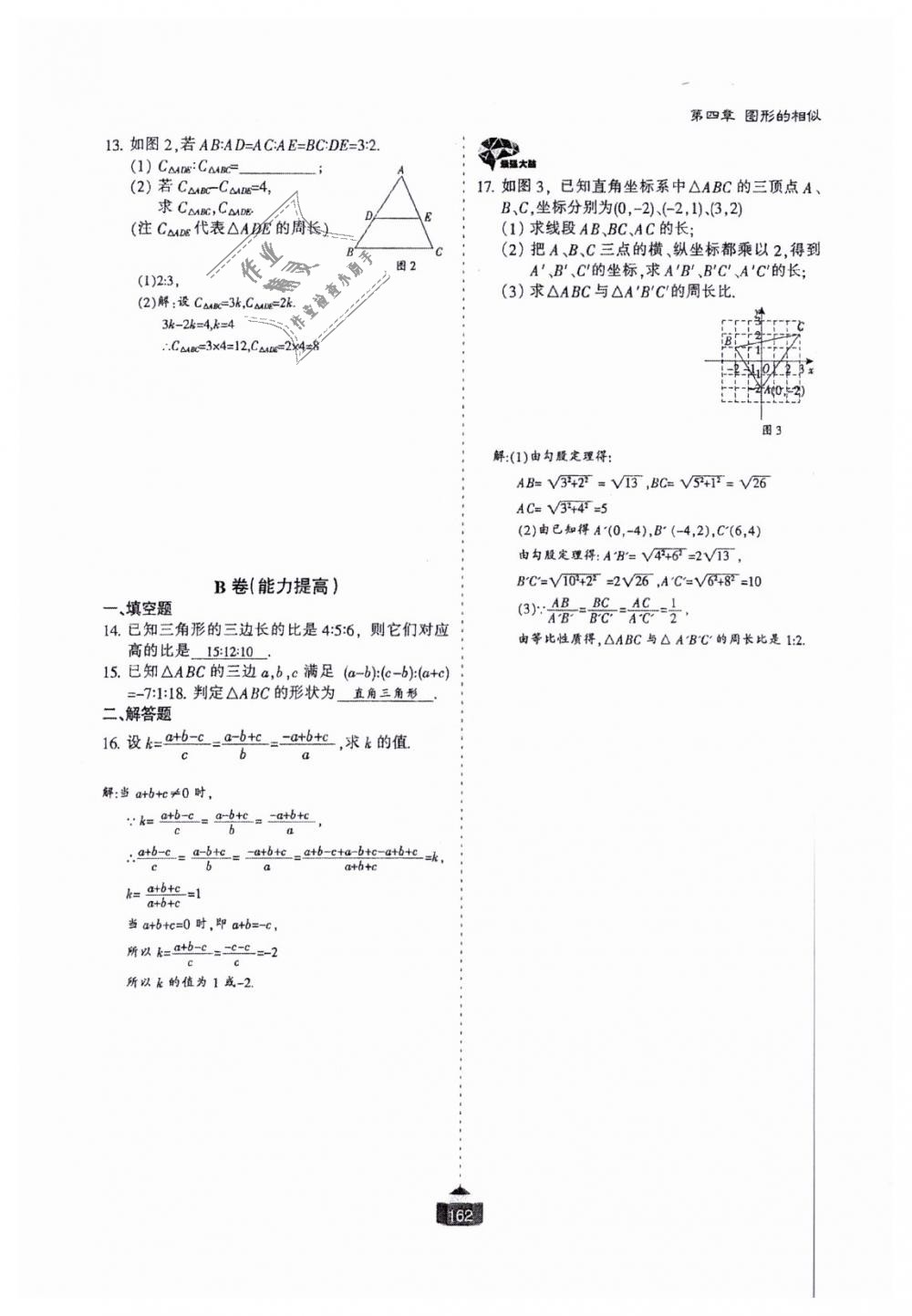 2018年蓉城課堂給力A加九年級(jí)數(shù)學(xué)全一冊(cè)北師大版 第163頁(yè)