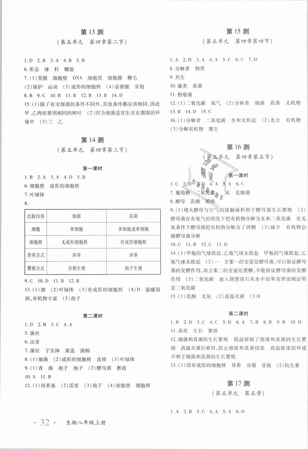 2018年優學1+1評價與測試八年級生物上冊 第7頁