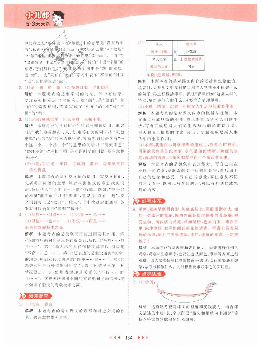 2019年53天天練小學(xué)語(yǔ)文五年級(jí)下冊(cè)人教版 第42頁(yè)