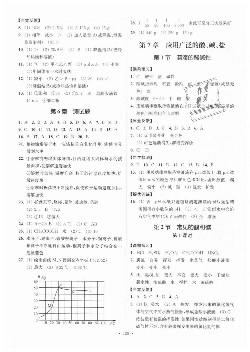 2019年南通小題課時作業(yè)本九年級化學(xué)下冊滬教版 第4頁