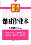 2019年南通小題課時作業(yè)本九年級化學(xué)下冊滬教版