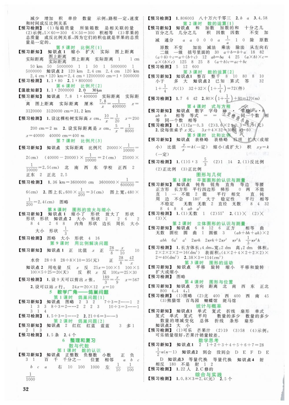 2019年陽(yáng)光同學(xué)課時(shí)優(yōu)化作業(yè)六年級(jí)數(shù)學(xué)下冊(cè)人教版浙江專(zhuān)版 第12頁(yè)