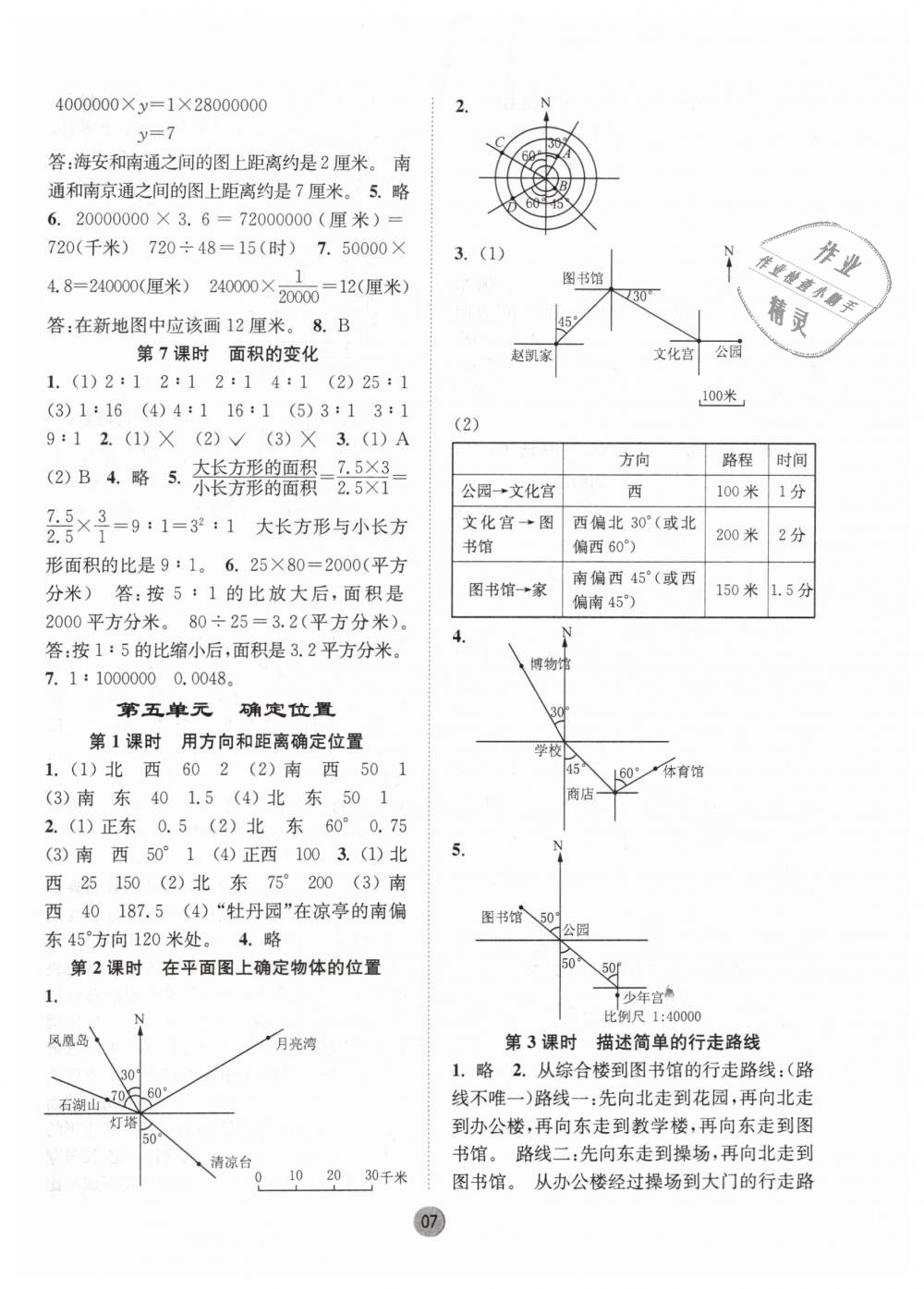 2019年課時金練六年級數(shù)學(xué)下冊江蘇版 第7頁