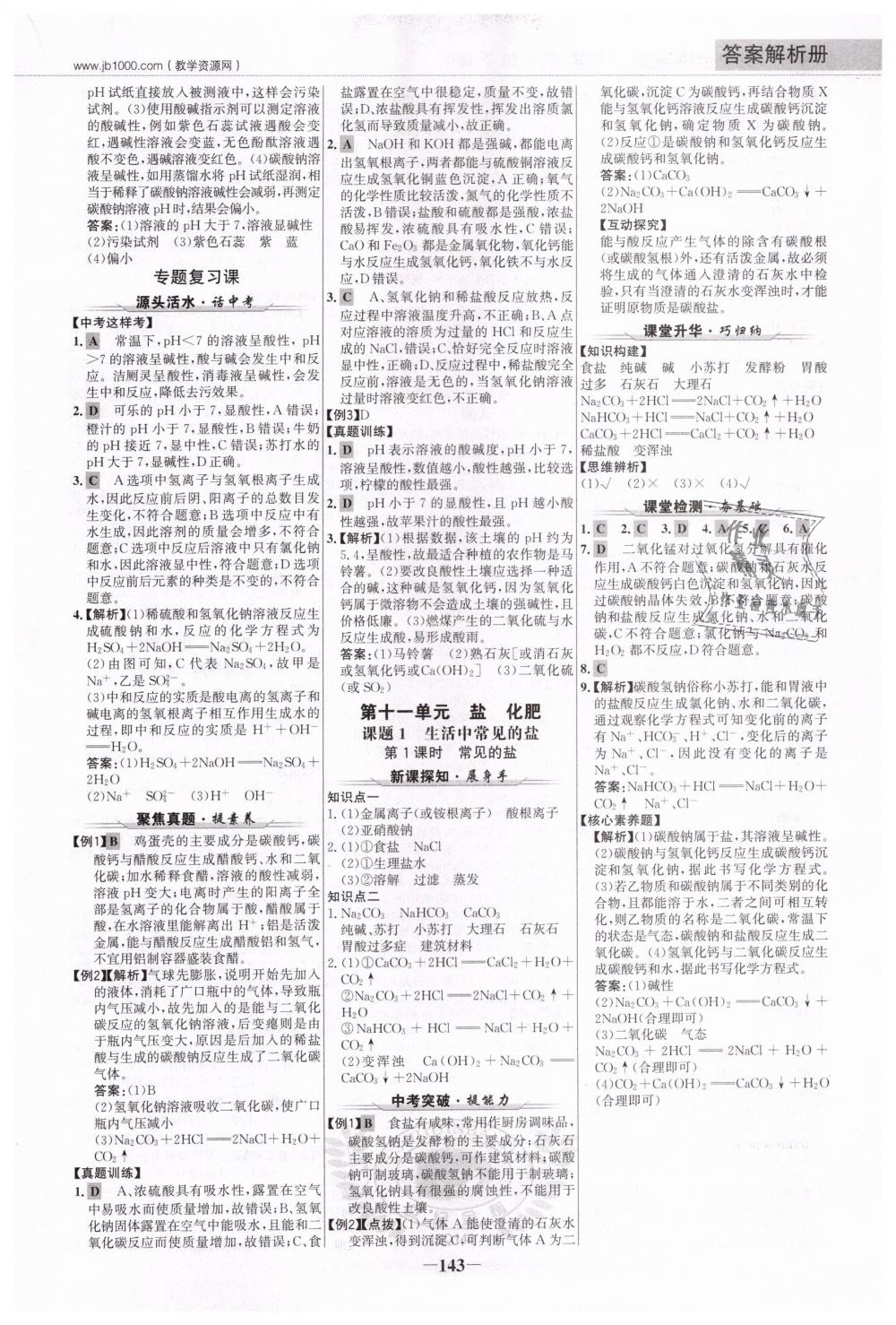 2019年世紀金榜金榜學案九年級化學下冊人教版 第10頁