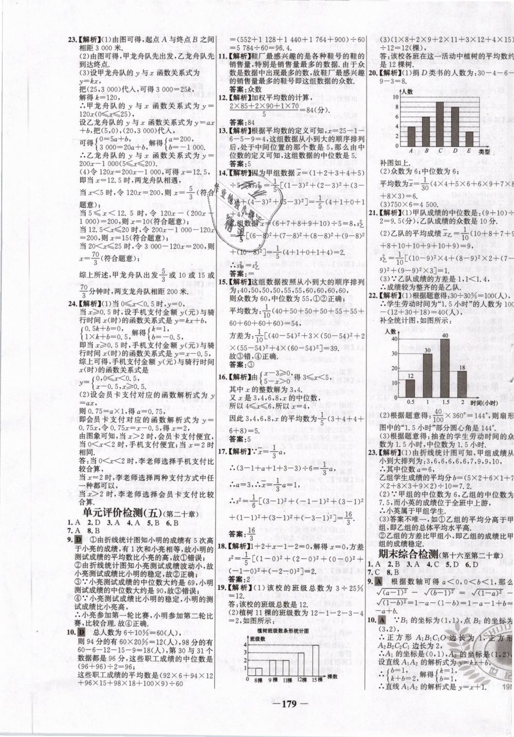 2019年世纪金榜百练百胜八年级数学下册人教版 第35页