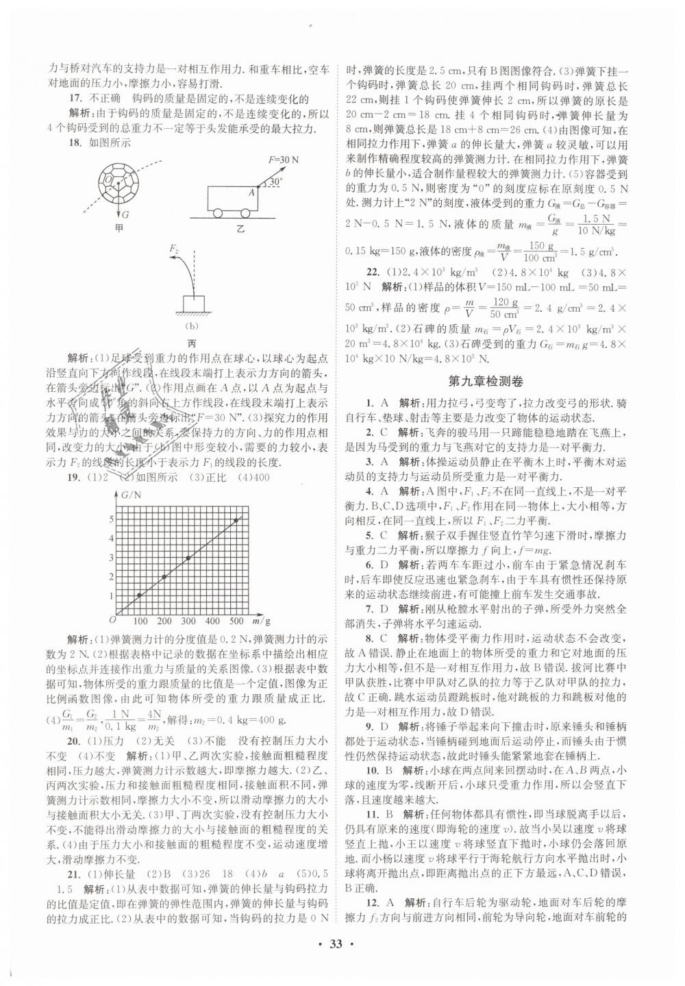 2019年初中物理小題狂做八年級下冊蘇科版提優(yōu)版 第33頁