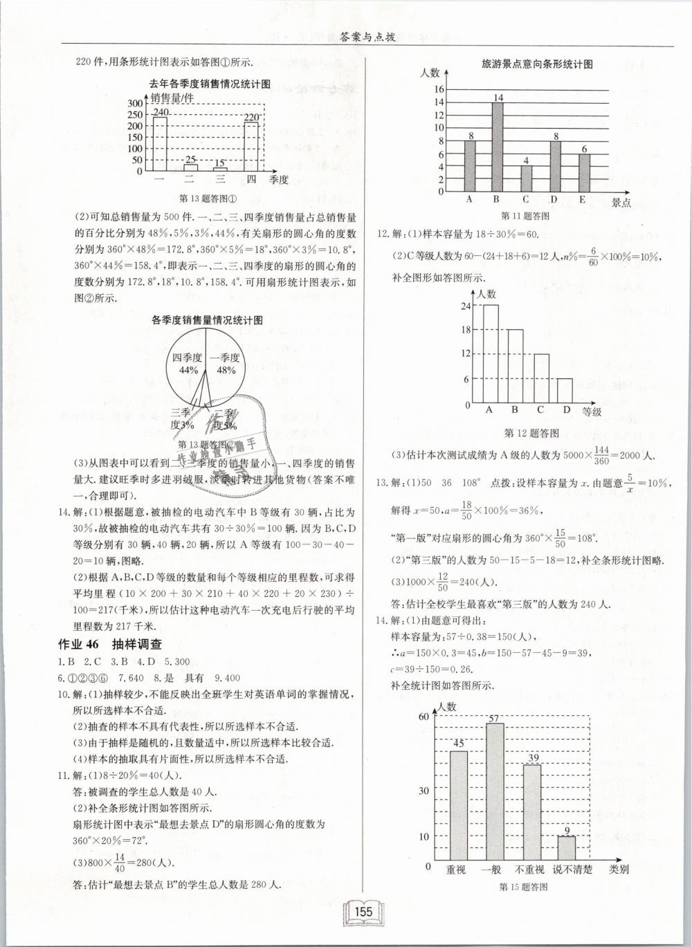 2019年啟東中學(xué)作業(yè)本七年級數(shù)學(xué)下冊人教版 第17頁